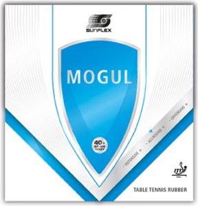 Sunflex Mogul Tischtennis-Belag, 2,0mm Schwamm | rot | Tischtennisschläger Tischtennisbelag