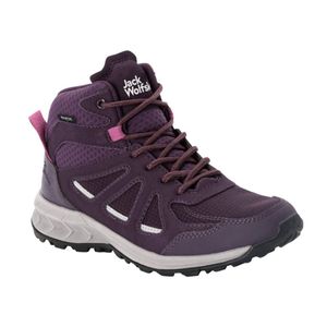 Jack Wolfskin Woodland Texapore Mid W Sportschuhe Damen Outdoorschuhe Wanderschuh Violett Freizeit, Schuhgröße:EUR 40 | UK 6.5