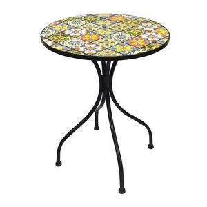 Mosaik Mosaiktisch Gartentisch Bistrotisch Tisch 60cm