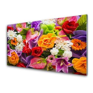 Acrylglasbilder 100 cm x 50 cm - Wandbild Druck Blumen Pflanzen