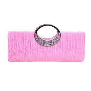Pink Damen Handtaschen Damen Top Handle Taschen Tote Umhängetaschen Geldbörse mit Abnehmbarer Kette