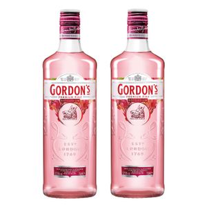 GordonŽs Premium Pink Distilled Gin, 2er, Alkohol, Alkohlgetränk, Getränk, Flasche, 37.5%, 700 ml, 737864