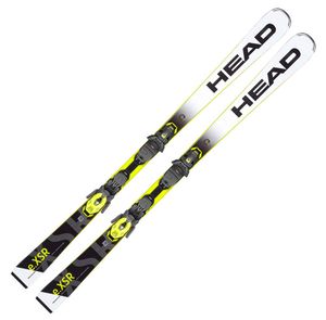 Ski Head WC Rebels e.XSR Camber Rocker Modell 2023 + Bindung PR11 GW, Länge:163cm