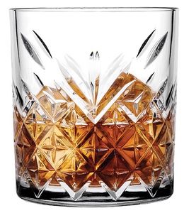 Pasabahce 52790 Timeless Whiskyglas, 355ml, Glas, transparent, 12 Stück