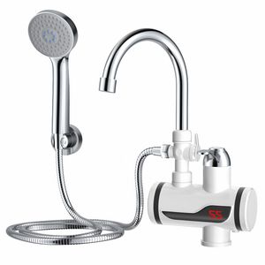 Prietokový ohrievač vody 3000 W LED displej teploty Elektrická kuchynská batéria Smart Heater Tap pre kuchyňu, otočný o 360°, , kúpeľňu a záhradu Retoo Prietokový ohrievač vody 3000 W LED displej teploty Elektrická kuchynská batéria Smart Heater Tap pre kuchyňu, otočný o 360°, , kúpeľňu a záhradu Retoo
