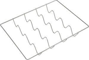 RK Räucher König Fischgrillrost Edelstahl, 340 x 250 mm