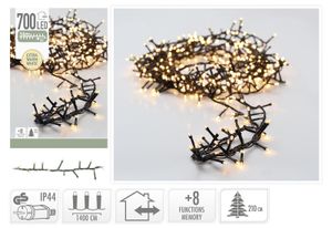 Rozprávkové svetlá 700 LED, pre stromček veľkosti 2,10 M 17m