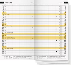 rido idé Kalender-Einlage für "Miniplaner d15" 2025