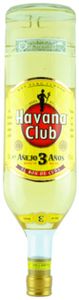 Havana Club 3YO 40% 3,0L (čistá fľaša)