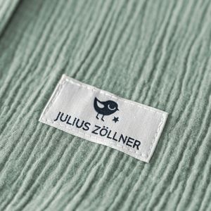 Julius Zöllner GmbH &Co.KG Schlafsack grün Sommerschlafsack Musselin 56/62 (BxLxH)  B=40 x L=62 x H=3 cm