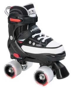 Hudora Roller Skate, schwarz, verstellbar Gr. 28-31, 22030