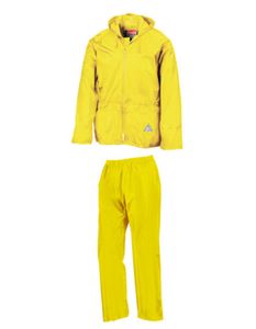 Jacket & Trouser Set - Farbe: Neon Yellow - Größe: XL