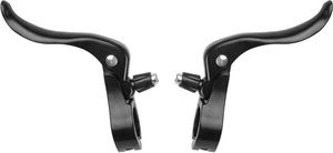 Aluminium Bremshebel Paar Fahrrad Schwarz Ø 22,2 - 23,2mm