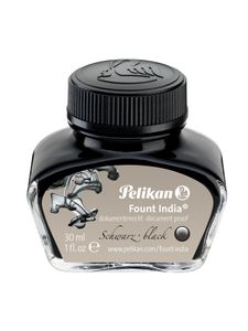 Pelikan Tinte "Fount India" schwarz Inhalt 30 ml im Glas