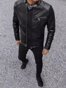 Dstreet Pánská bunda kožená Dreary černá XL