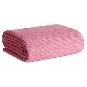 Pretty soft touch prehoz na posteľ 220X240 ružový