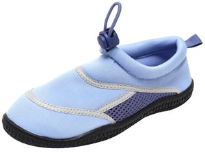 Jungen Mädchen Kinder Aquaschuhe Badeschuhe Strandschuhe Schwimmschuhe blau, Schuhgröße:EUR 30/31