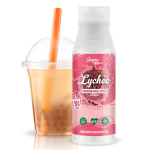 INSPIRE FOOD Fruchtsirup Litschi für Bubble Tea - 300ml