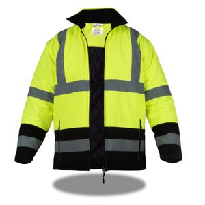RODOPI FREEZ-Reflex Winter Arbeitsjacke Herren und Damen Gr.3XL Reflektierende Jacke wasserdicht EN ISO 20471:2013 & EN ISO 13688:2013 Warnschutzjacke
