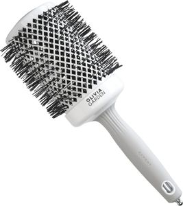 Olivia Garden Bürste Olivia Garden Blowout Shine Brush White&Grey Ø65mm