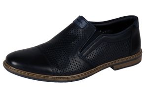 Rieker 13496-01 Schuhe Herren Halbschuhe Slipper , Größe:41 EU, Farbe:Schwarz