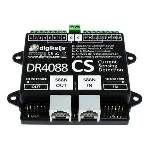 Digikeijs DR4088CS Rückmeldemodul DC digital S88N 16fach  -NEU