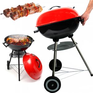 Extralink home grill okrągły na kółkach gl-603