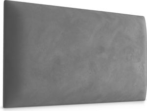 Muralo Polsterpaneel WANDKISSEN Wandpolster Bettkopfteil Wandpaneel Grau 70 cm x 30 cm