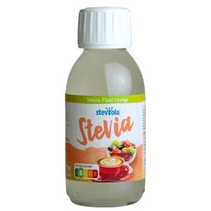 Steviola® Stevia Fluid Orange 125ml | Flavour Drops | vegan | flüssige Süße | Stevia Tropfen | Zuckerersatz | kalorienarm | flüssiges Stevia
