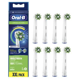 Oral-B CrossAction-Bürstenkopf mit CleanMaximiser, 8