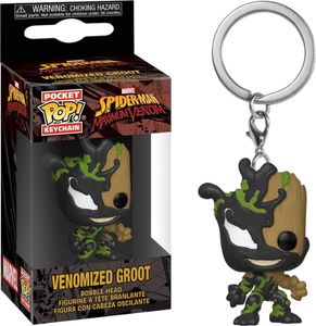 Marvel Spider-Man Maximum Venom - Venomized Groot  - Schlüsselanhänger Funko Pocket POP! Keychain