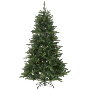 EGLO Künstlicher Weihnachtsbaum Bergen, naturgetreuer Deko Tannenbaum für Innen, Kunstbaum wie echt, Christbaum zum Stecken, 180 cm