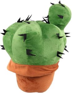 Kaktus-Kissen, Süßes Kissen, Bürokissen, Kaktus-Plüschkissen, Kaktus Puppe, Plüsch Kaktus Gefüllte Puppe Spielzeug,Kann als Kissen für Büro, Bett, Sofa, Autositz verwendet werden (37cm/14.56in)
