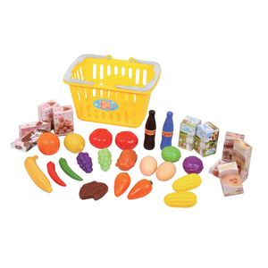 Playgo Mein Einkaufskorb mit Lebensmittel 32-tlg. Set 3752