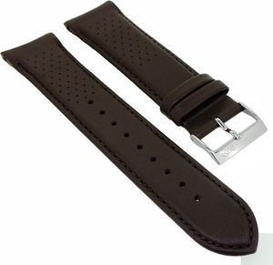 Hugo Boss Grand Prix Uhrenarmband 22mm Lochmuster braun Leder 1513476 Hugo Boss Grand Prix Uhrenarmband 22mm Lochmuster braun Leder 1513476
