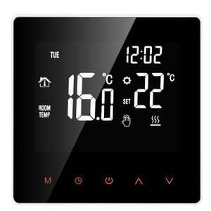 Smart Thermostat Digitale Temperaturregler LCD Display Touchscreen Woche Programmierbare Elektrische Fussbodenheizung Thermostat fuer Home School Office Hotel 16A