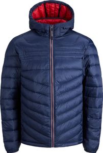 Jack & Jones Bundy Jjehero Puffer Hood Noos, 12211785NAVYBLAZERCONTRAST, rozmiar: 176