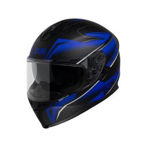 IXS 1100 2.3 Helm Farbe: Schwarz Matt/Blau, Grösse: XXL (63/64)