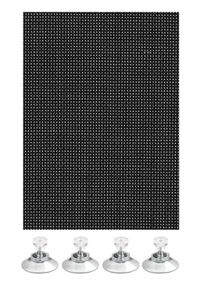Gardinia Flexibler Sonnenschutz schwarz 60 x 120 cm