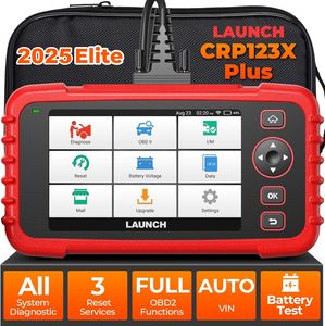 LAUNCH CRP123X Plus kfz-Diagnosegerät Alle System Diagnose Tool OBD2-Scanner, Öl/SAS/Drosselklappe Rückstellung Auto-Scanner, AutoVIN