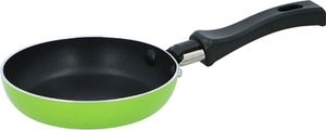 MINI BRATPFANNE Ø12cm Antihaft Aluminium Spiegeleipfanne Eierpfanne Blini Butterpfännchen Spiegelei Pfanne 4 (Grün)