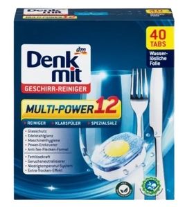 Denkmit, Multi-Power, tablety do myčky, 40 kusů (VÝROBEK Z NĚMECKA)