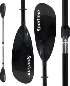 Sportime Kajak-Paddel Voll-Carbon