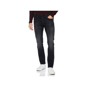 JACK JONES Jeans Men Cotton Black GR43237 - Velikost: W30_L32