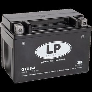 Landport Gelbatterie MG GTX9-4 (YTX9-BS) einschließlich ZIP-4-Takte