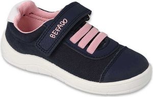 Mädchen Turnschuhe Befado 451X001 Blau, Klettverschluss