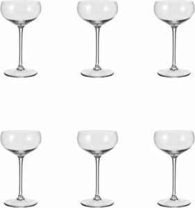 Leonardo Cheers Sektschale, 6er Set, Sektglas, Champagnerglas, Glas, 315 ml, 19987 Leonardo Cheers Sektschale, 6er Set, Sektglas, Champagnerglas, Glas, 315 ml, 19987