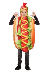 Kinder Kostüm Hot Dog Karneval Fasching
