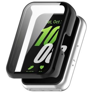 INF Puzdro s ochranou obrazovky z tvrdeného skla pre Samsung Galaxy Fit 3 (SM-R390) čierna