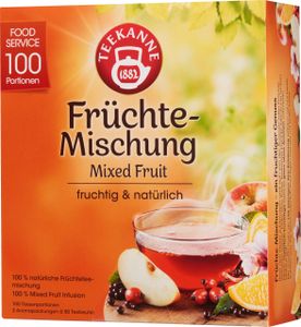 Teekanne Früchte Genuss aromatisch erfrischend 100 Portionen 200g